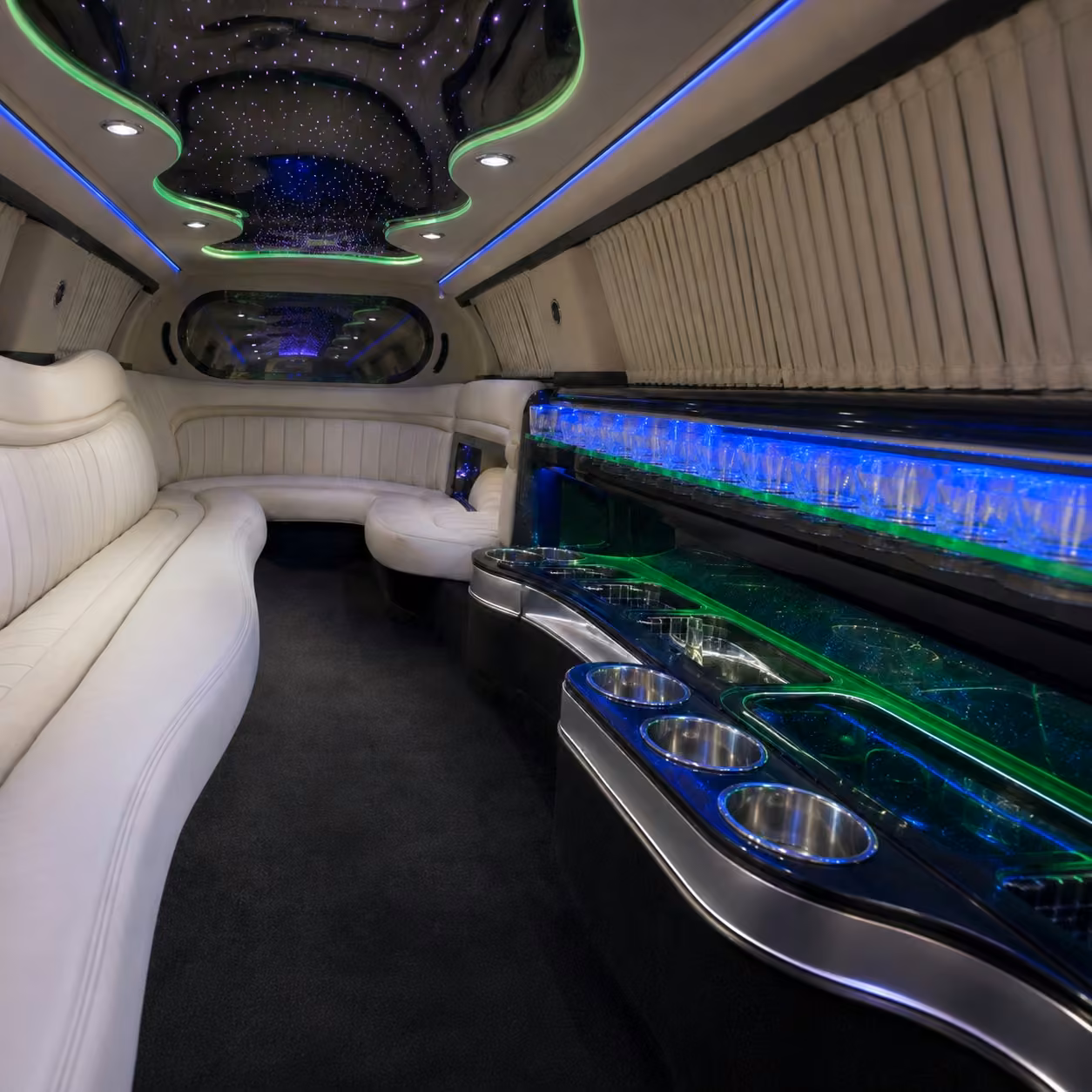 jacksonville limo interior