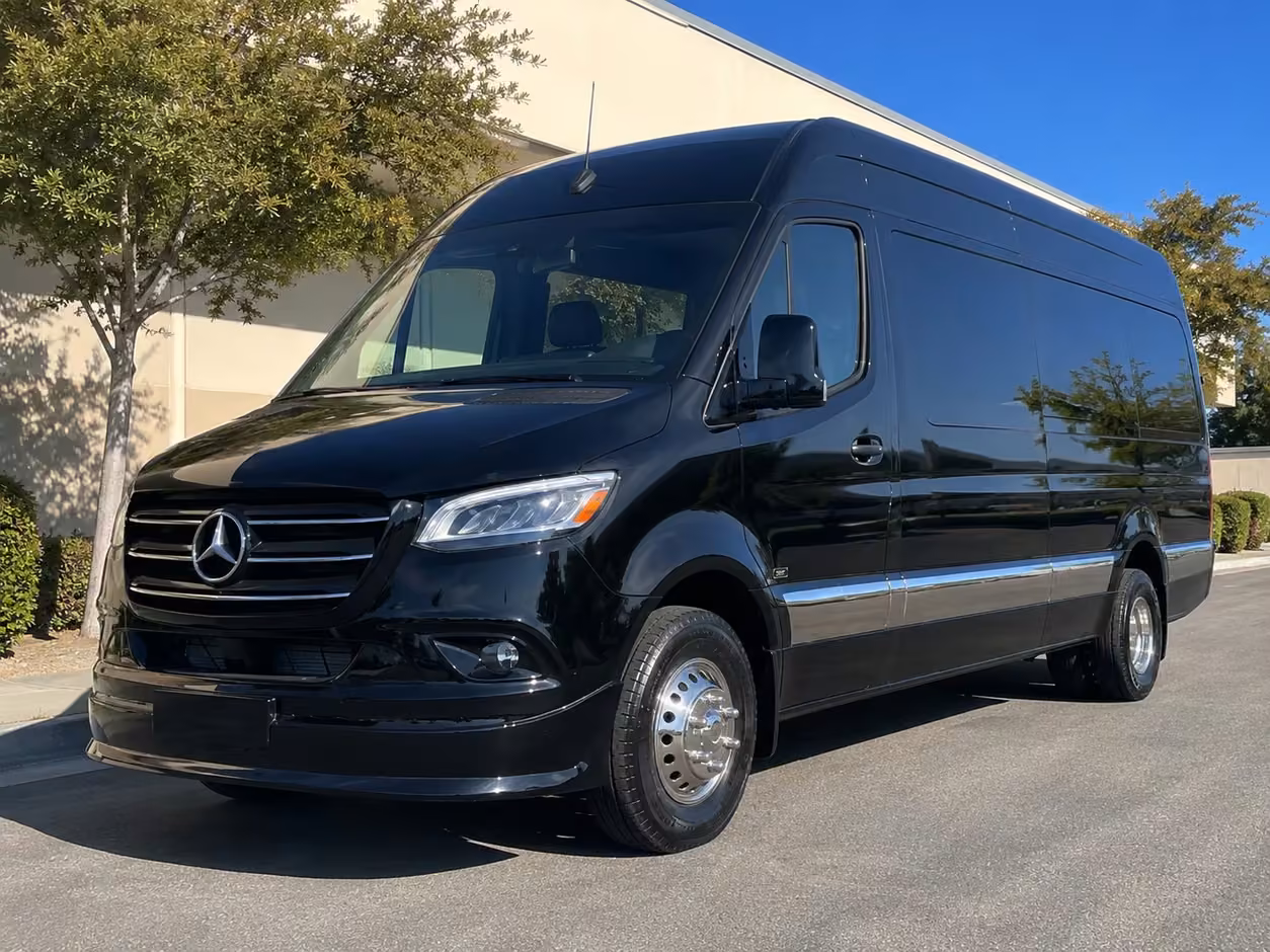 sprinter van rental with driver